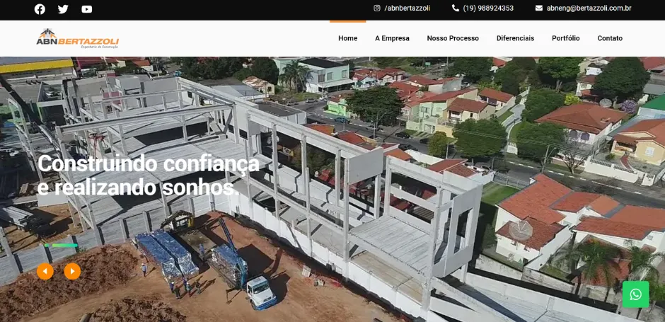 ABN Bertazzoli - projeto web