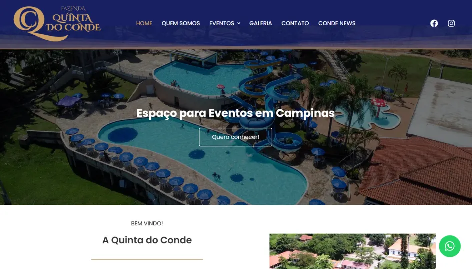 Quinta do Conde - projeto web